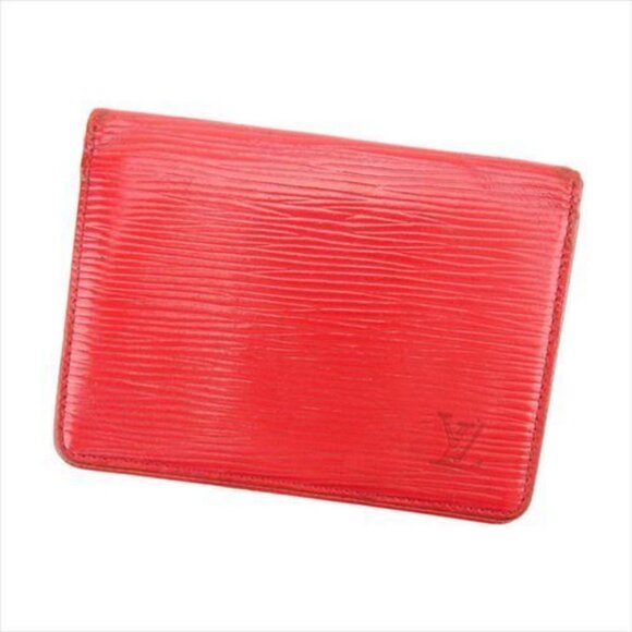 Louis Vuitton Cars Case Epi Red Epi Leather Woman unisex - Picture 5 of 12